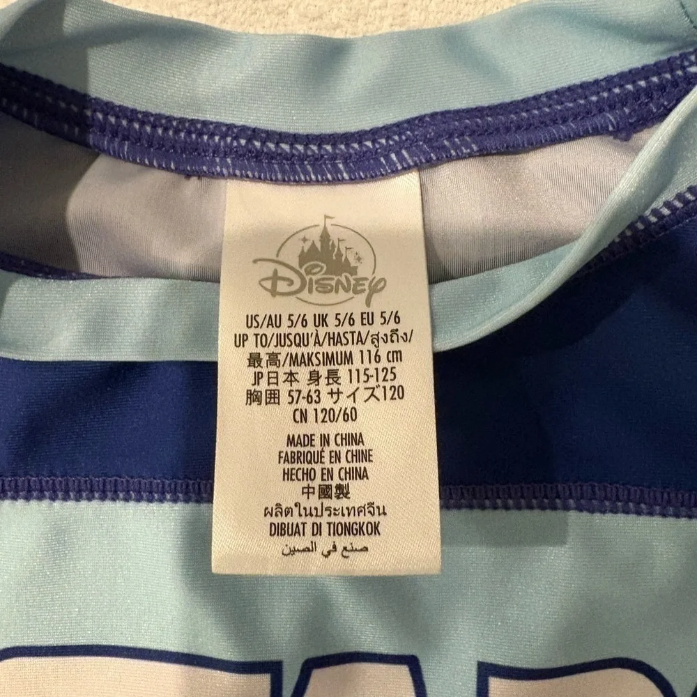 Disney Star Wars Blue Rash Guard boys, swim shirt, 5/6